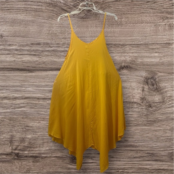 Elan Asymmetrical Yellow Dress - Picture 3 of 6